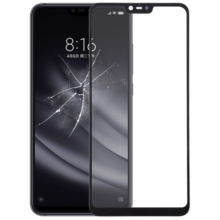 Xiaomi Mi 8 Lite Front Screen Glass Replacement (Black)