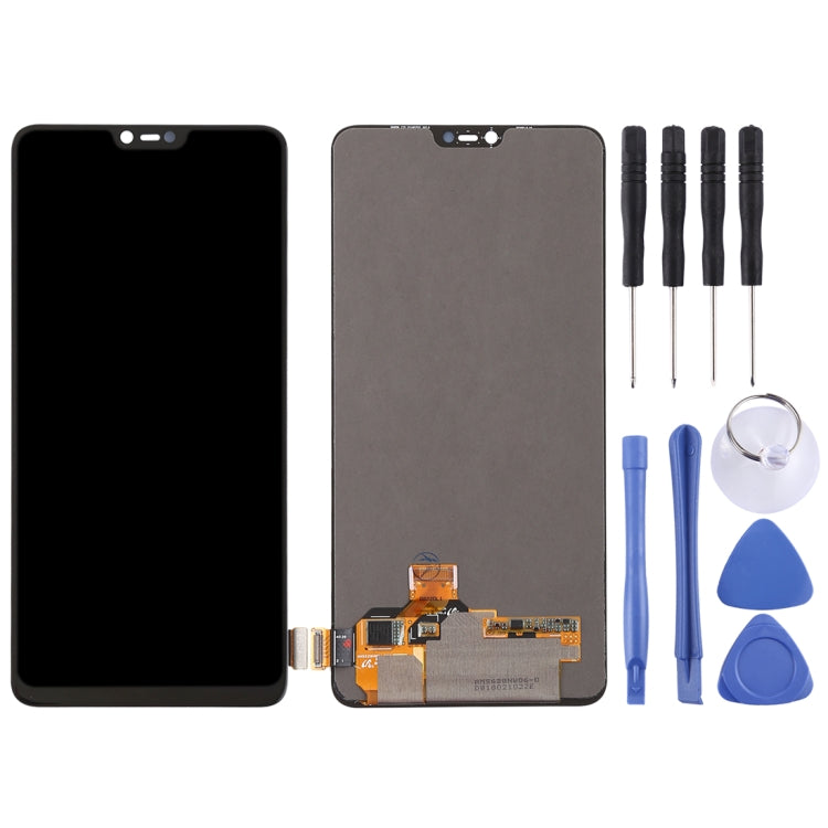 OPPO R15 Black LCD Screen and Touch Digitizer Assembly
