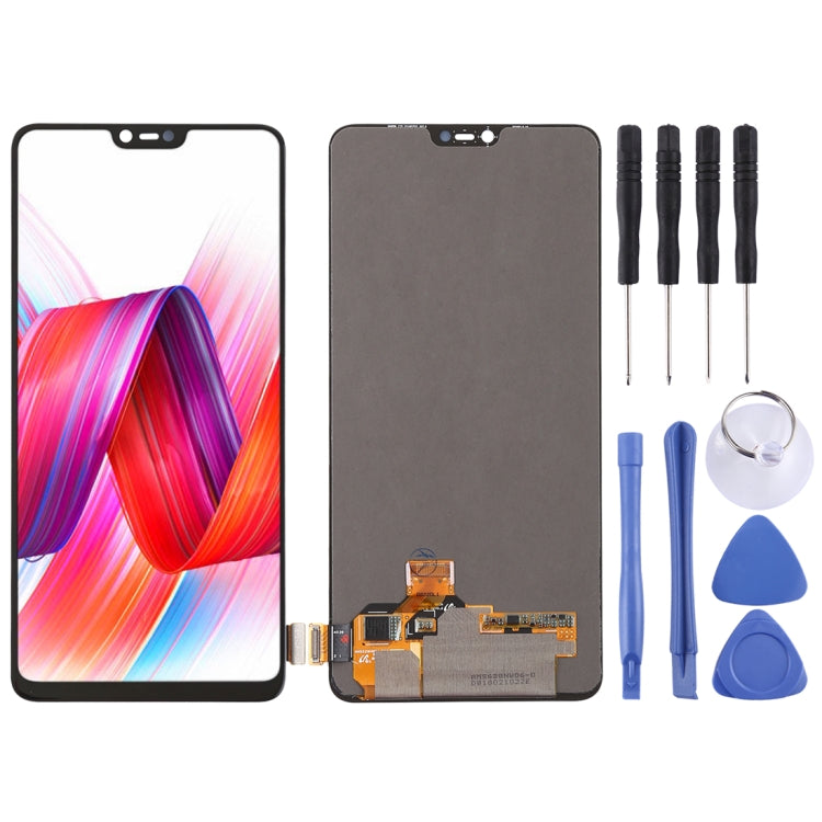 OPPO R15 Black LCD Screen and Touch Digitizer Assembly