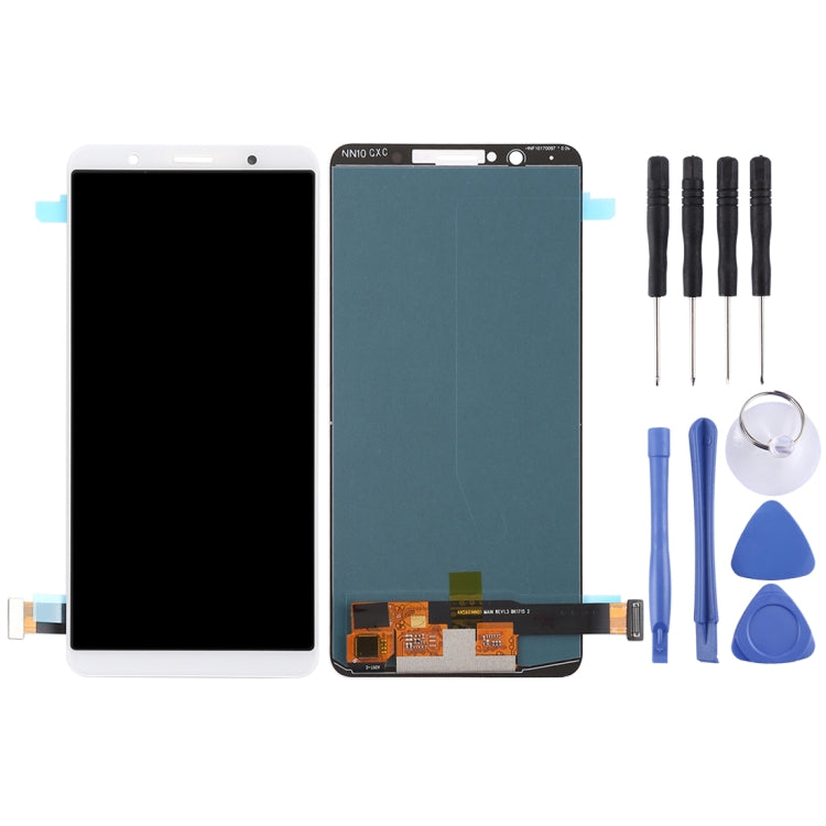 LCD Screen and Digitizer Assembly Replacement for Vivo X20 (White)