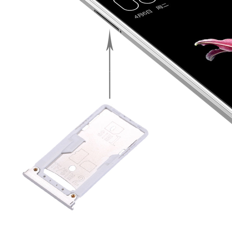 Xiaomi Mi Max SIM & SIM / TF Card Tray Replacement (Silver)