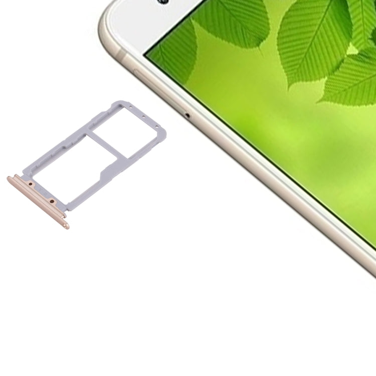 Gold SIM Card Tray Replacement for Huawei Nova 2 Plus