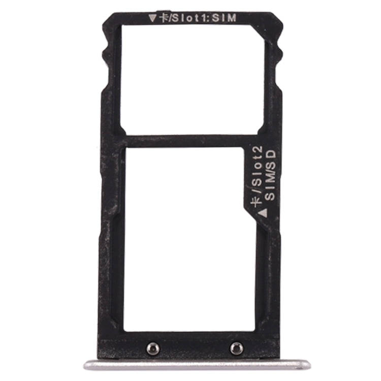 Silver SIM Card Tray & SIM/Micro SD Card Holder for Huawei Maimang 5