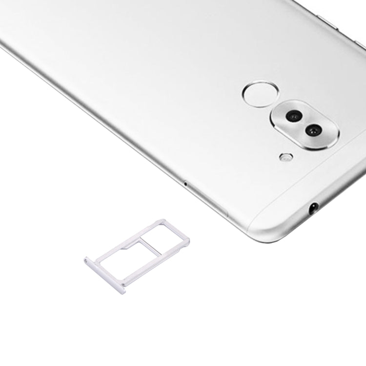 Silver SIM Card Tray & Micro SD Card Holder for Huawei Honor 6X / GR5 2017
