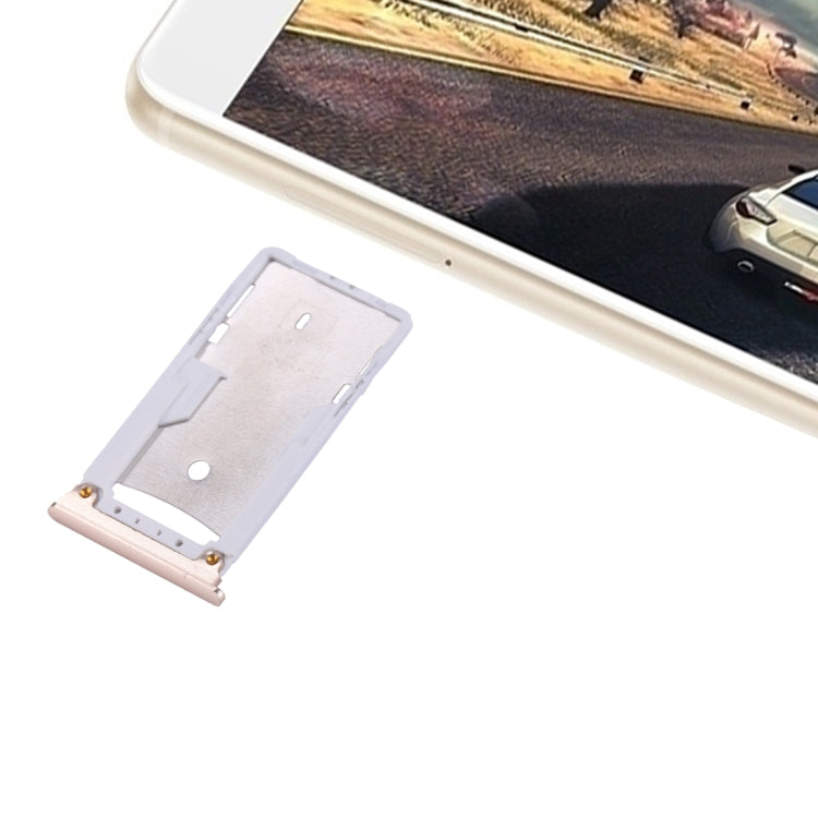 Replacement SIM & SIM / TF Card Tray for Xiaomi Mi Max 2 (Gold)