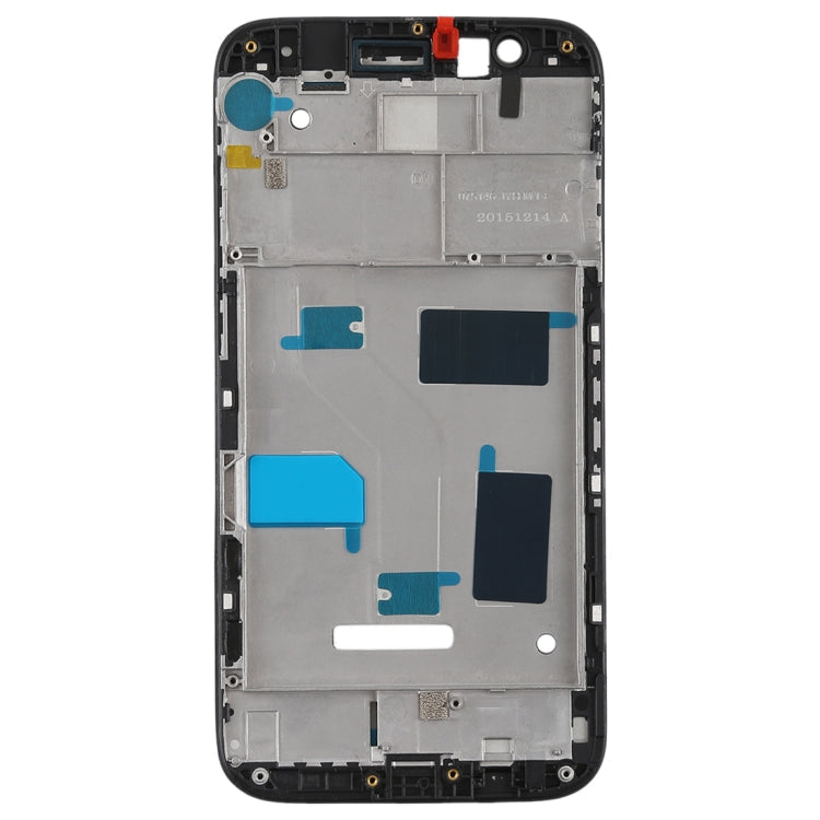 Front Housing LCD Frame Bezel Plate Replacement for Huawei G7 Plus - Black