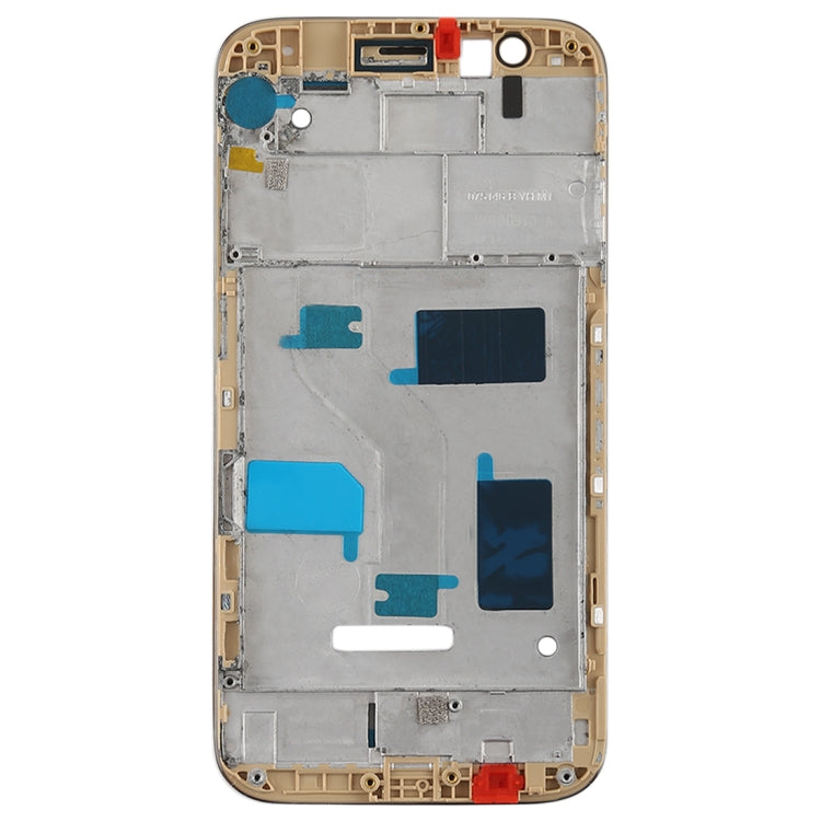 Gold Front Housing LCD Frame Bezel Plate for Huawei G7 Plus