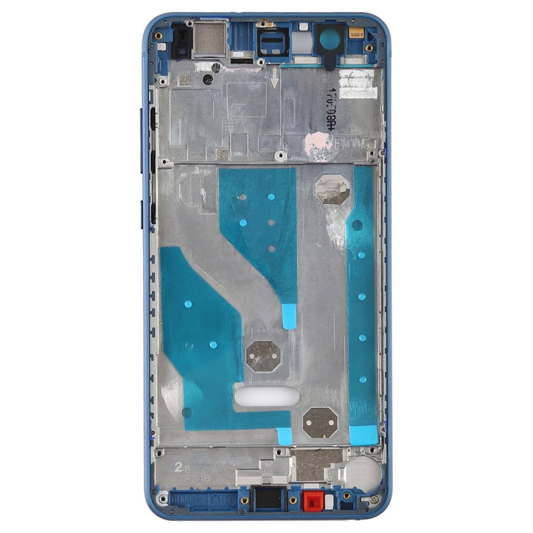 Middle Frame Bezel Plate with Side Keys for Huawei P10 Lite in Blue