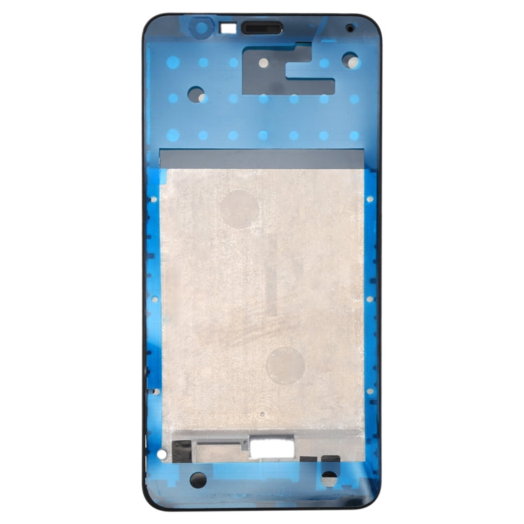 Front Housing LCD Frame Bezel Plate for Huawei Honor Play 7X - Black