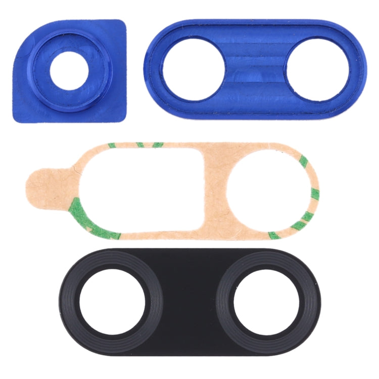 10 PCS Camera Lens Cover in Blue for Huawei Nova 4