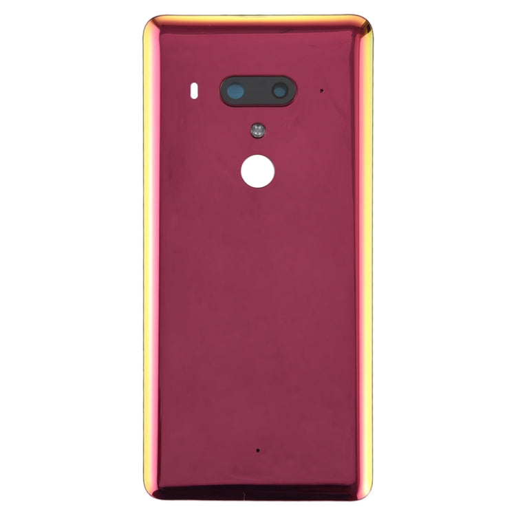 Red Battery Back Cover with Built-in Camera Lens for HTC U12+