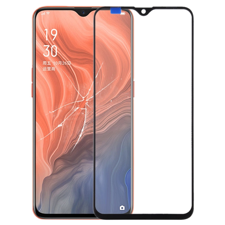 OPPO Reno Z Front Screen Outer Glass Lens (Black)