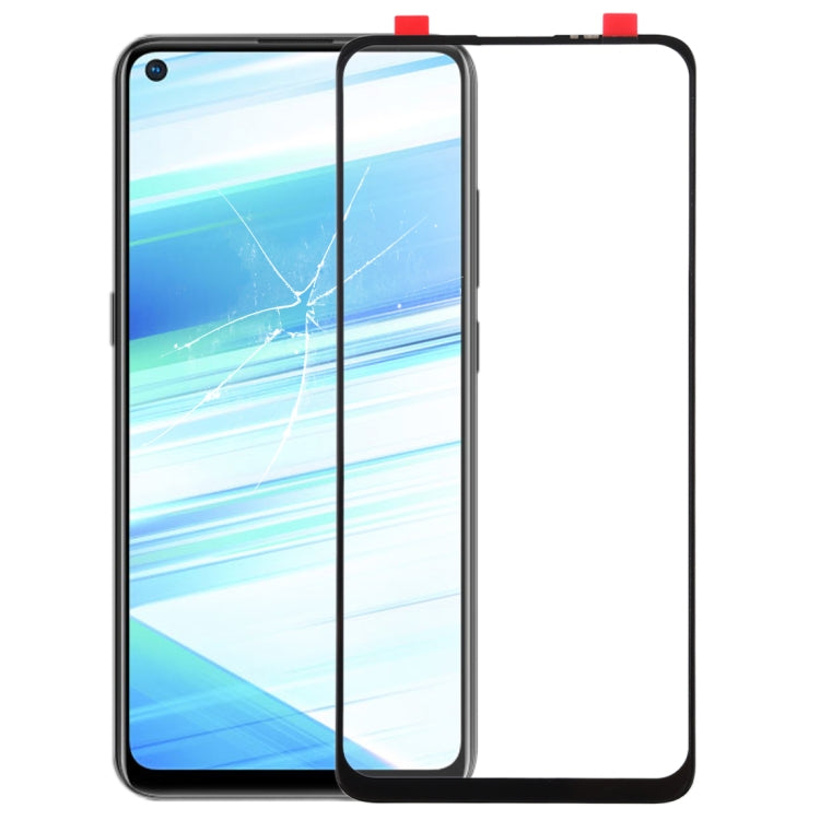 Black Front Screen Outer Glass Lens Replacement for Vivo Z5x