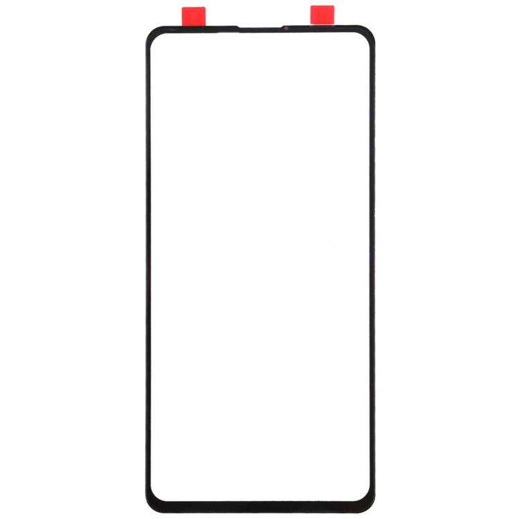 Black Front Screen Outer Glass Lens for Xiaomi 9T / Redmi K20 / K20 Pro