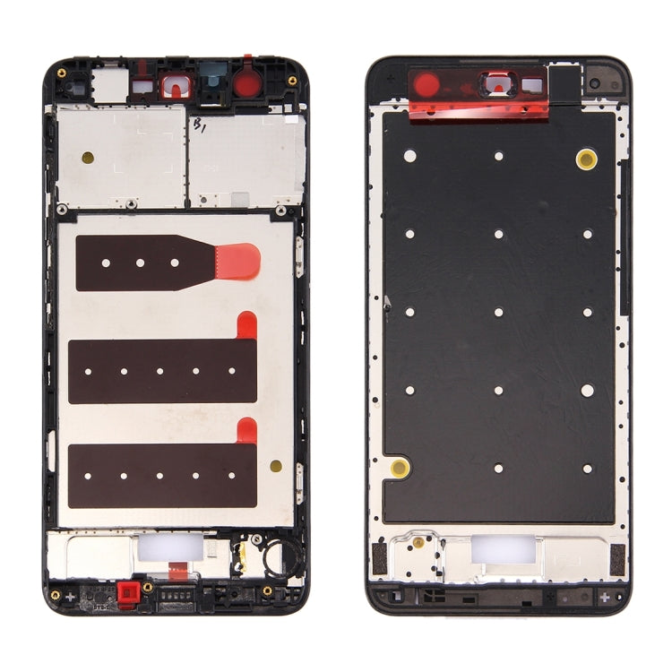Front Housing LCD Frame Bezel Plate for Huawei nova (Black)