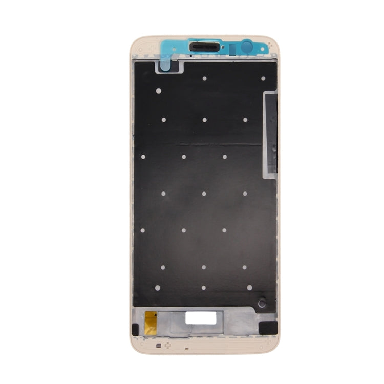 Front Housing LCD Frame Bezel Plate Replacement for Huawei Maimang 5 (Gold)