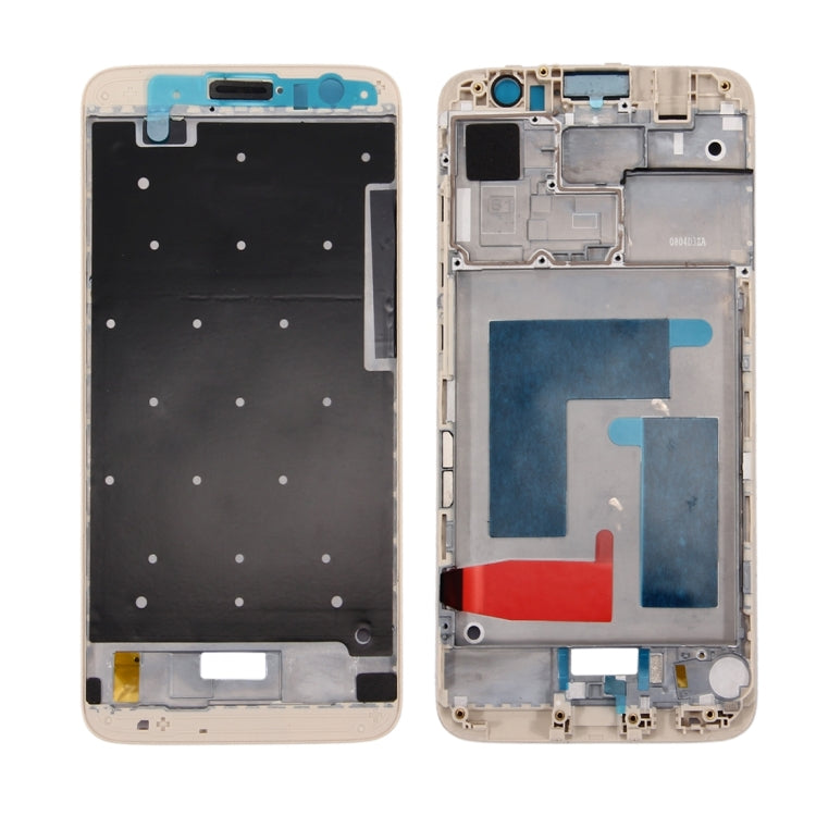 Front Housing LCD Frame Bezel Plate Replacement for Huawei Maimang 5 (Gold)