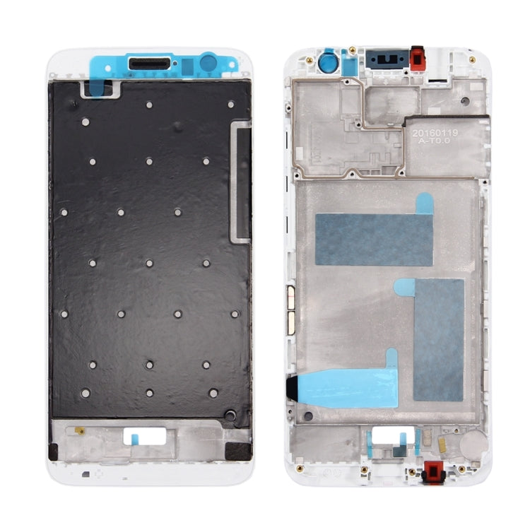 Front Housing LCD Frame Bezel Plate for Huawei Maimang 5 (White)