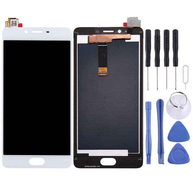 For Meizu Meilan E2 Full LCD Screen and Digitizer Assembly (White)