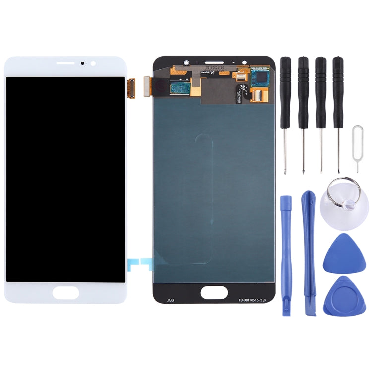 LCD Screen and Digitizer Assembly for Meizu Pro 6 Plus (White)