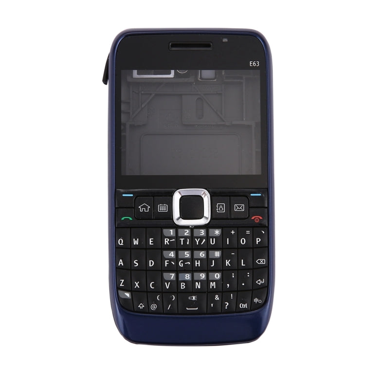 Nokia E63 Full Housing Cover Set (Dark Blue)