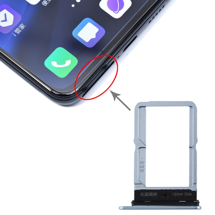 Replacement Grey SIM Card Tray for vivo S5