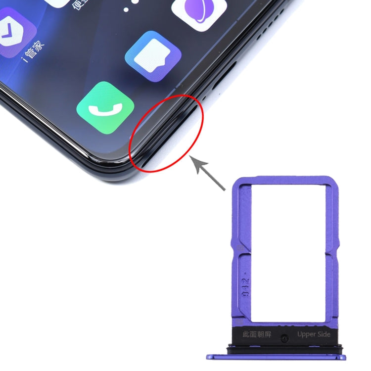 Blue SIM Card Tray for vivo S5