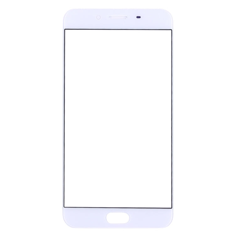OPPO R9s White Front Screen Outer Glass Lens