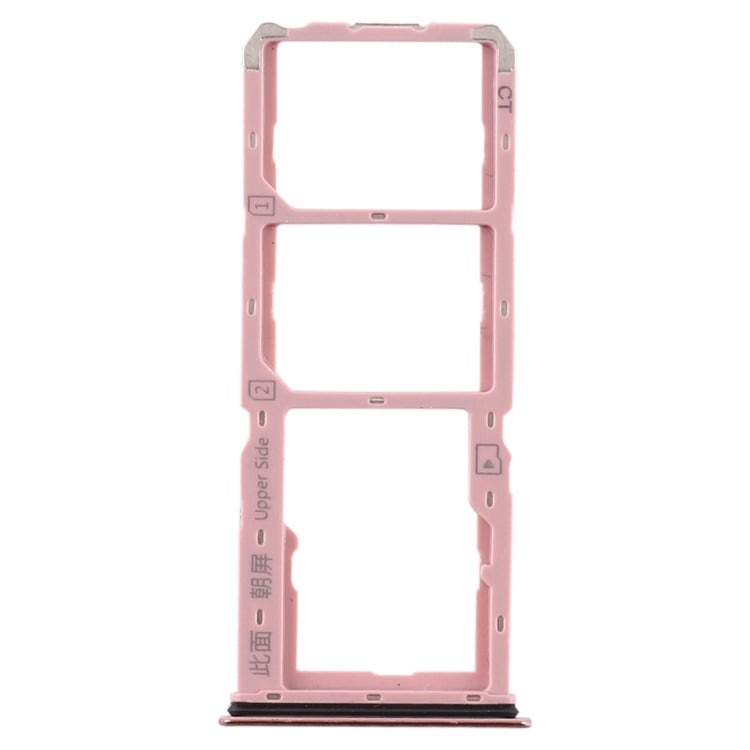 SIM Card Tray, SIM Card Tray, and Micro SD Card Tray Set for Vivo S1 - Gold
