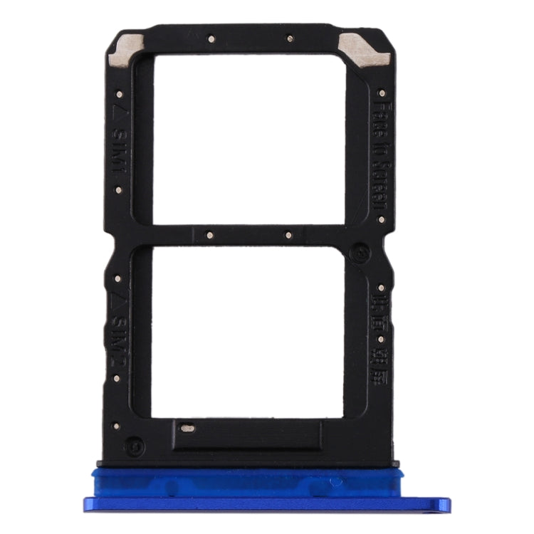 SIM Card Tray Set for Realme X2 Pro (Blue) with Installation Recommendation