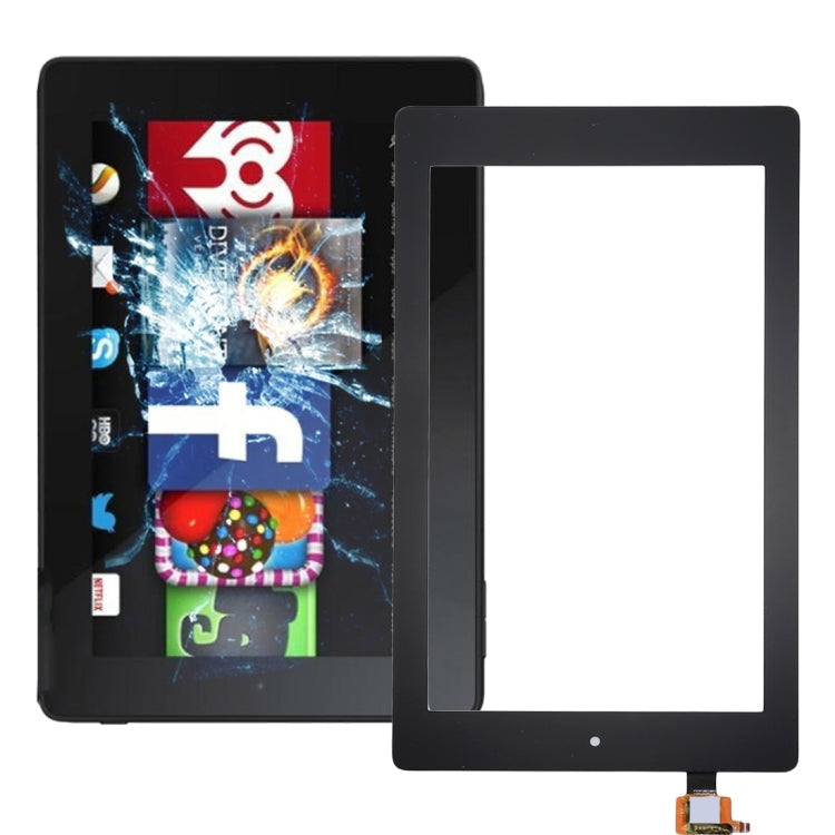 Black Touch Panel Digitizer for Amazon Kindle Fire HD 7 2017