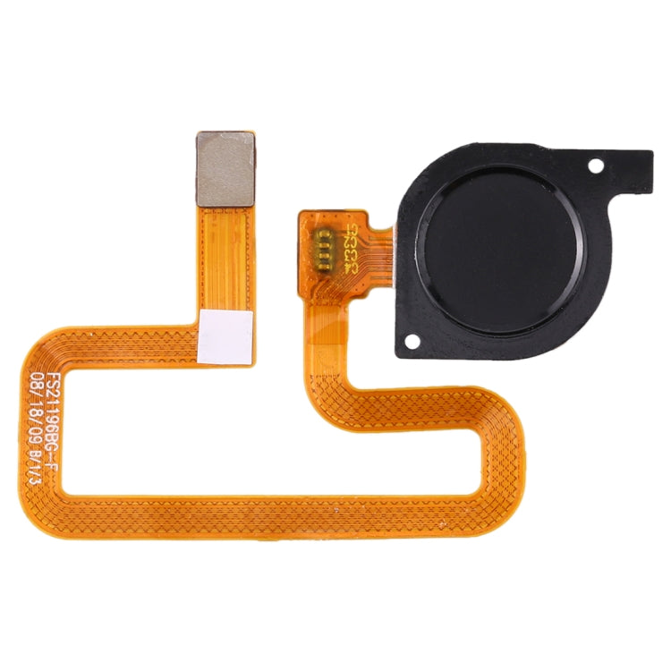 Fingerprint Sensor Flex Cable for Huawei Enjoy 8 - Enhanced Security and Performance (Black)
