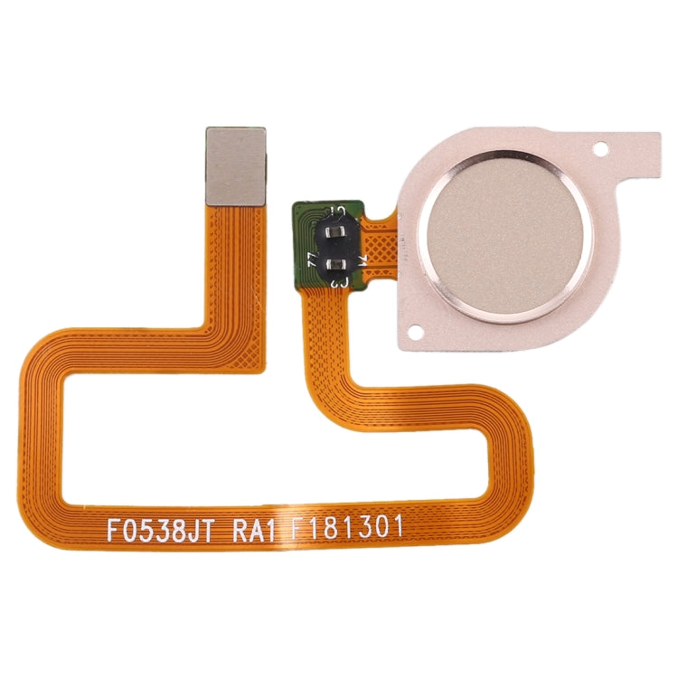 Gold Fingerprint Sensor Flex Cable for Huawei Enjoy 8