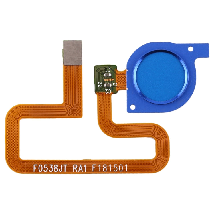 Fingerprint Sensor Flex Cable for Huawei Enjoy 8 (Blue) - Enhanced Security and Performance