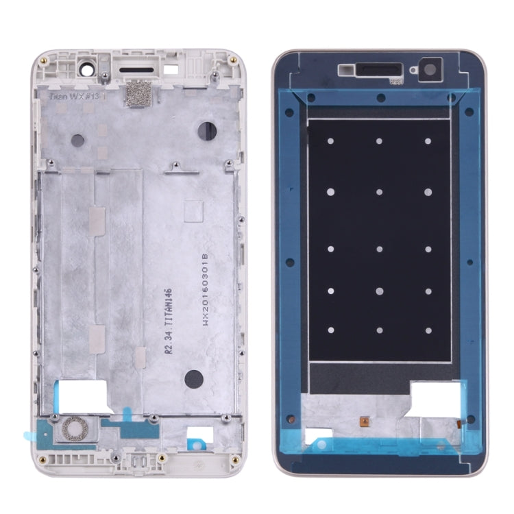 Gold Front Housing LCD Frame Bezel Plate for Huawei Enjoy 5 / Y6 Pro