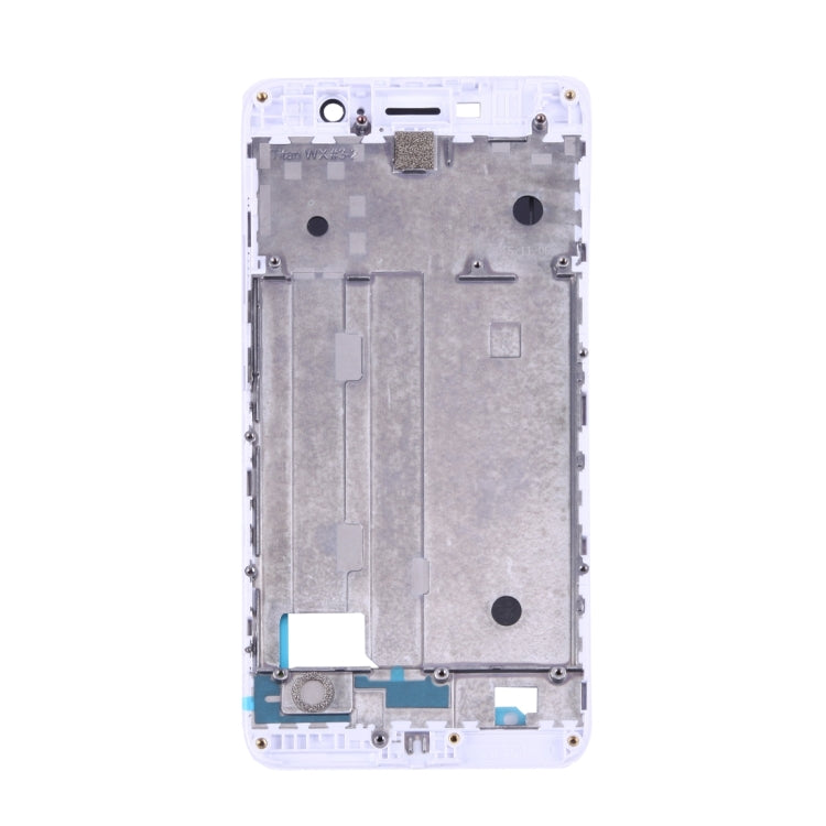 Front Housing LCD Frame Bezel Plate Replacement for Huawei Enjoy 5 / Y6 Pro (White)