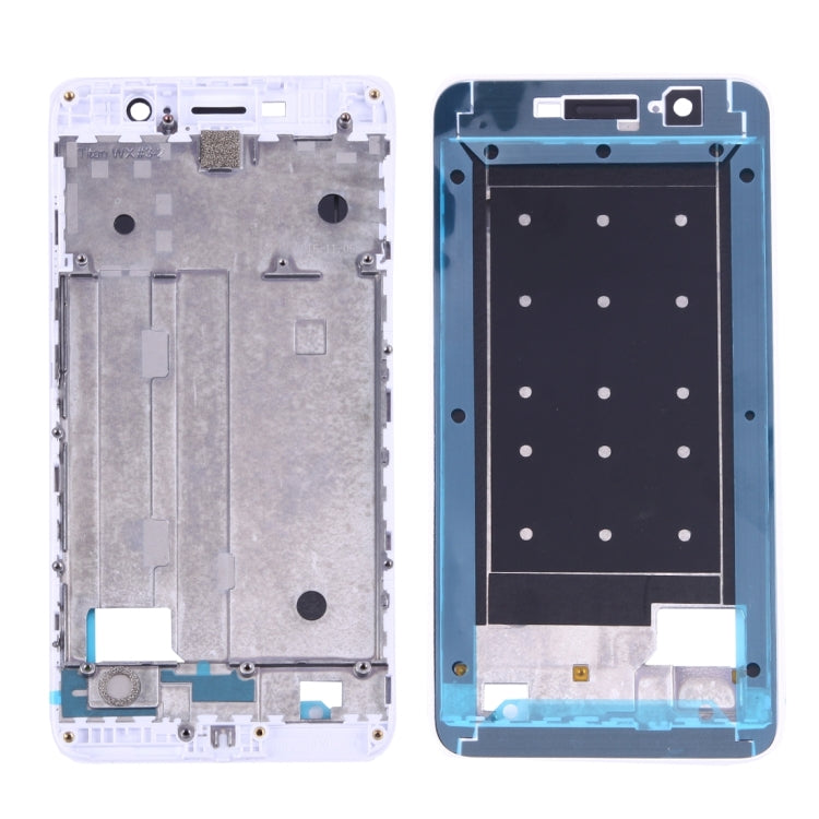 Front Housing LCD Frame Bezel Plate Replacement for Huawei Enjoy 5 / Y6 Pro (White)
