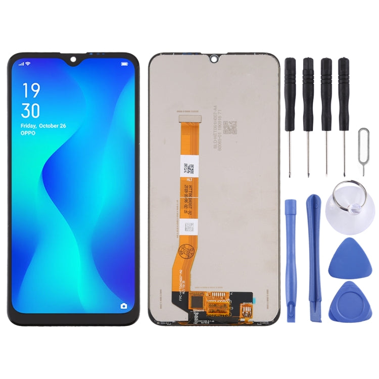 Upgrade your OPPO A1k or Realme C2 with LCD screen and touch screen digitizer assembly (Black)