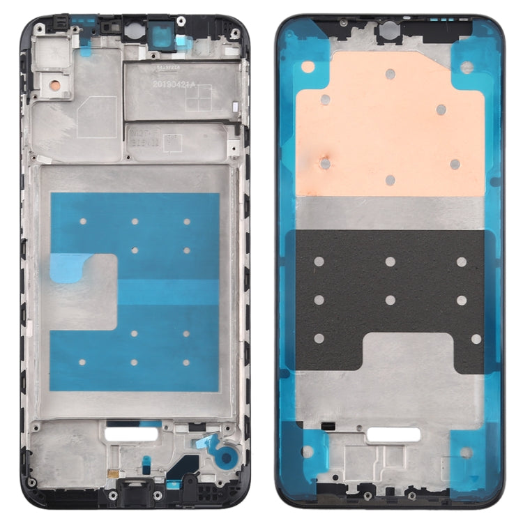 Front Housing LCD Frame Bezel Plate for Huawei Enjoy 9e (Black) - High-Quality Replacement for Damaged Frame
