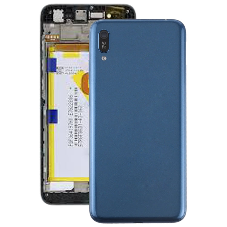 Blue Battery Back Cover with Camera Lens & Side Keys for Huawei Enjoy 9e