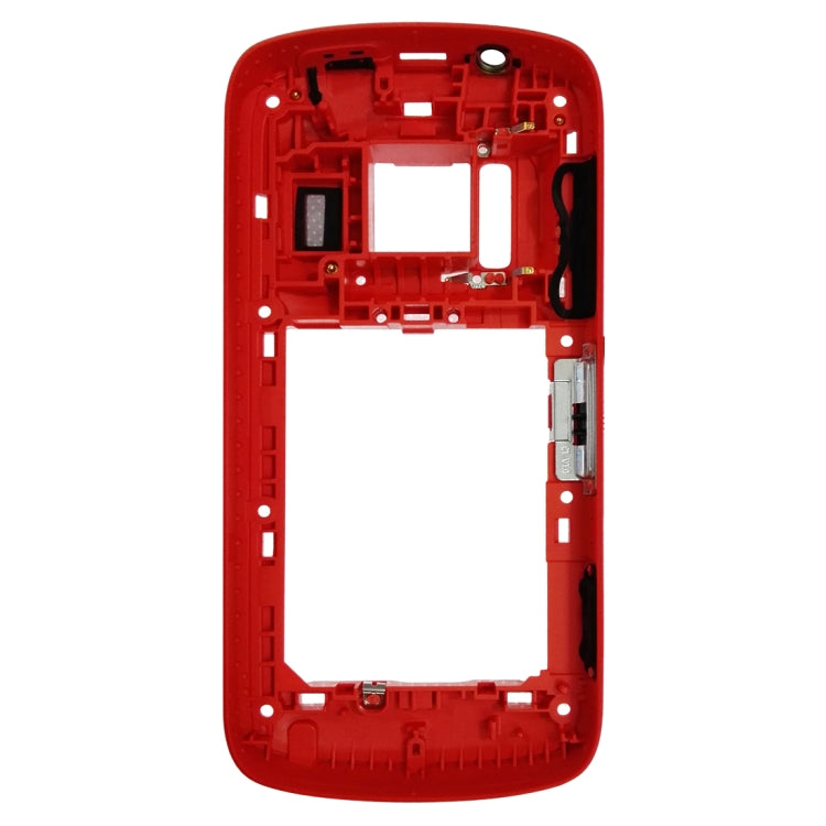 Red Middle Frame Bezel for Nokia 808 PureView
