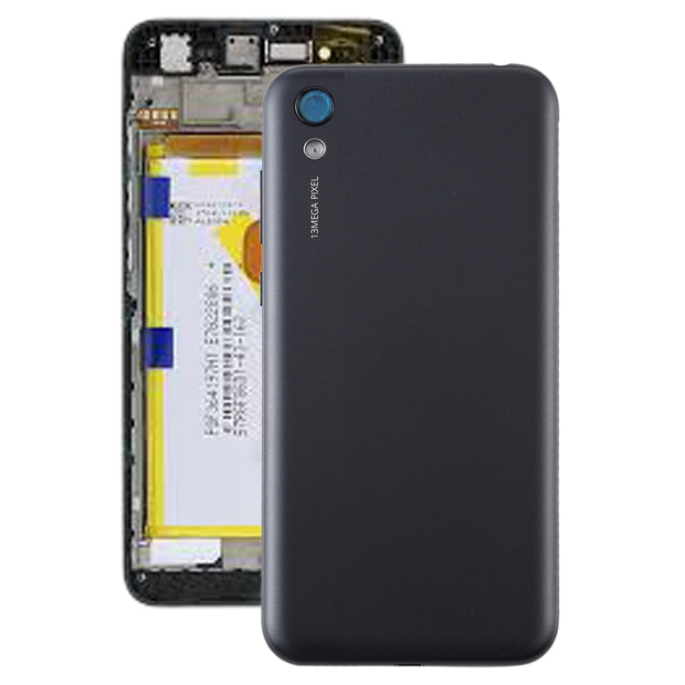 Black Battery Back Cover for Huawei Honor 8S - Upgrade Your Device's Look and Functionality
