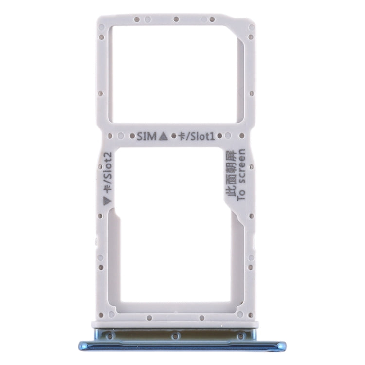 SIM Card Tray + Micro SD Card Tray Replacement for Huawei Enjoy 10 Plus (Breathing Crystal)