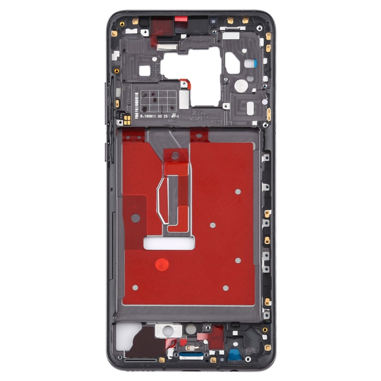 Black Middle Frame Bezel Plate for Huawei Mate 30 - Enhance Your Device Experience