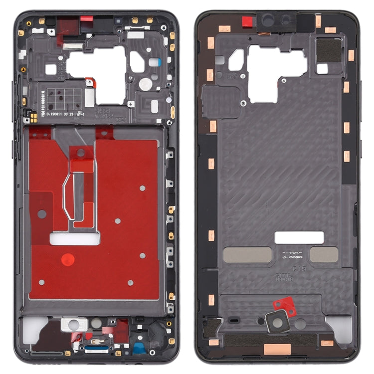 Black Middle Frame Bezel Plate for Huawei Mate 30 - Enhance Your Device Experience