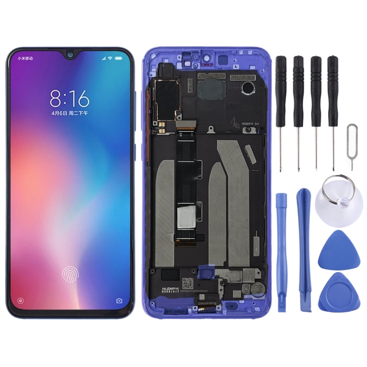 Xiaomi Mi 9 SE Original LCD Screen with Frame and Digitizer (Blue)