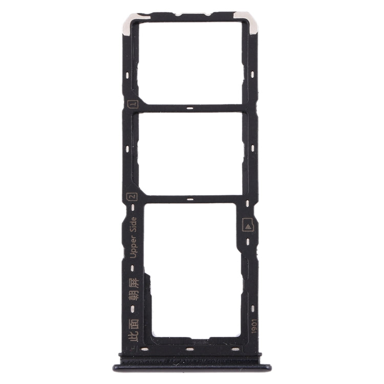 SIM Card Tray, SIM Card Tray, and Micro SD Card Tray for Vivo U3x/U10 (Black)