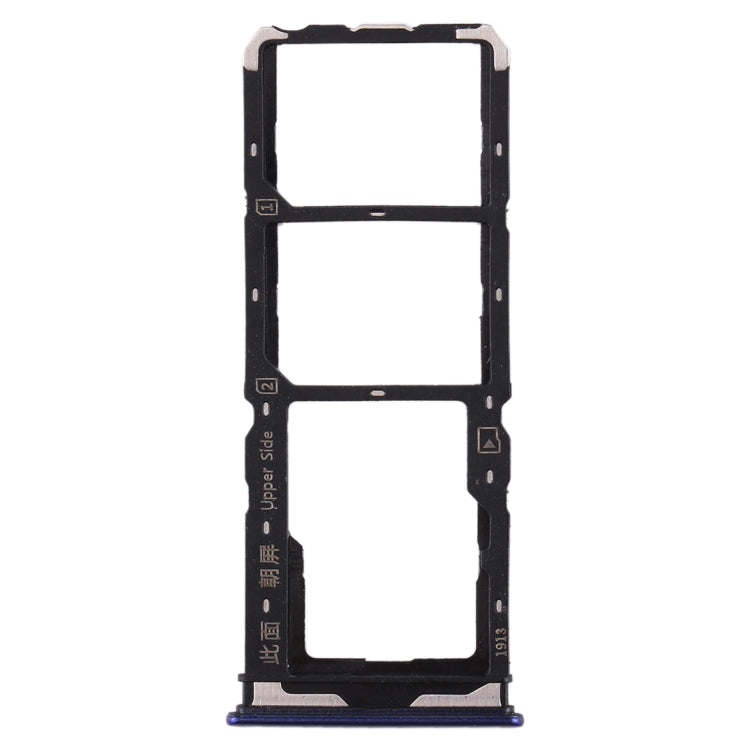 Vivo Y7s SIM Card and Micro SD Card Tray Replacement (Purple)