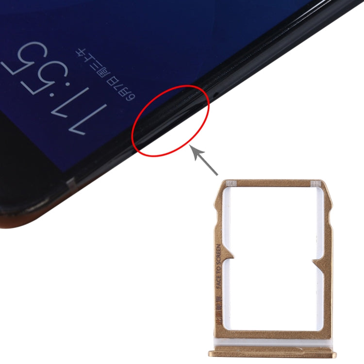 SIM Card Tray for Xiaomi Mi 6 - Gold