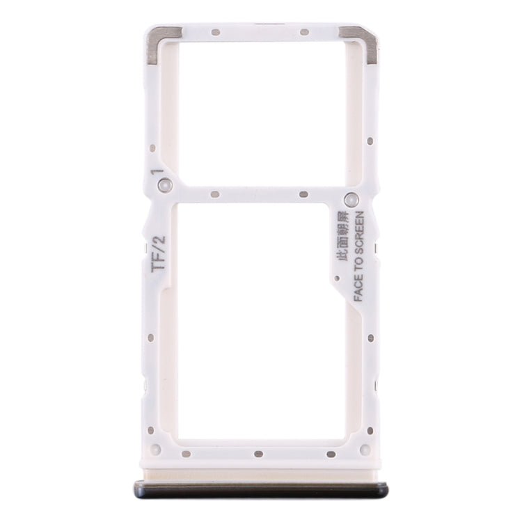 SIM Card Tray and Micro SD Card Tray for Xiaomi Redmi Note 8 Pro (Black)